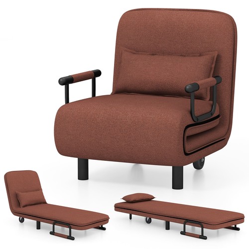 Single folding sofa bed chair - sofa,