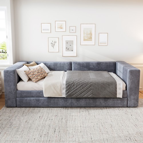 Upholstered 3ft single - 3ft, bed