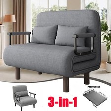 Single/Double Fabric Sofa Bed
